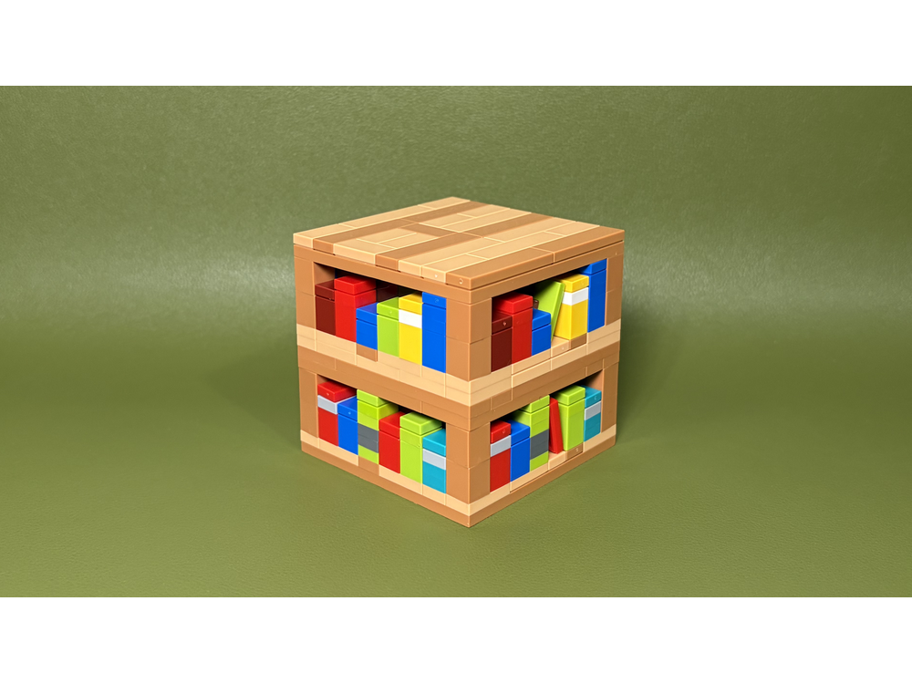 LEGO MOC-254389 Bookshelf by aure bricks | Rebrickable - Build with LEGO