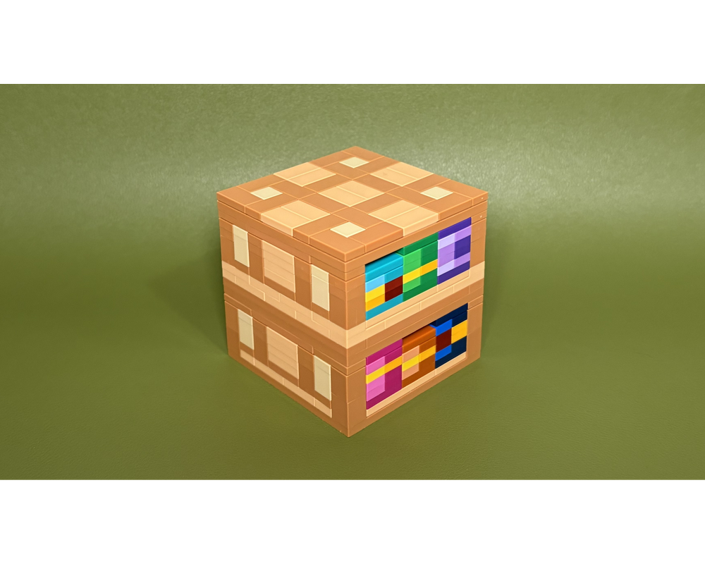 LEGO MOC-254392 Chiseled Bookshelf by aure bricks | Rebrickable - Build ...