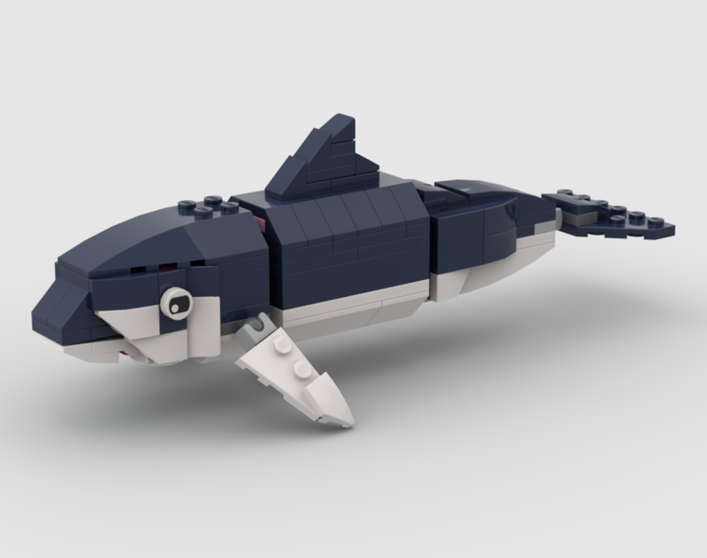 LEGO MOC-254475 Dusky dolphin by IdeasBricks | Rebrickable - Build with ...