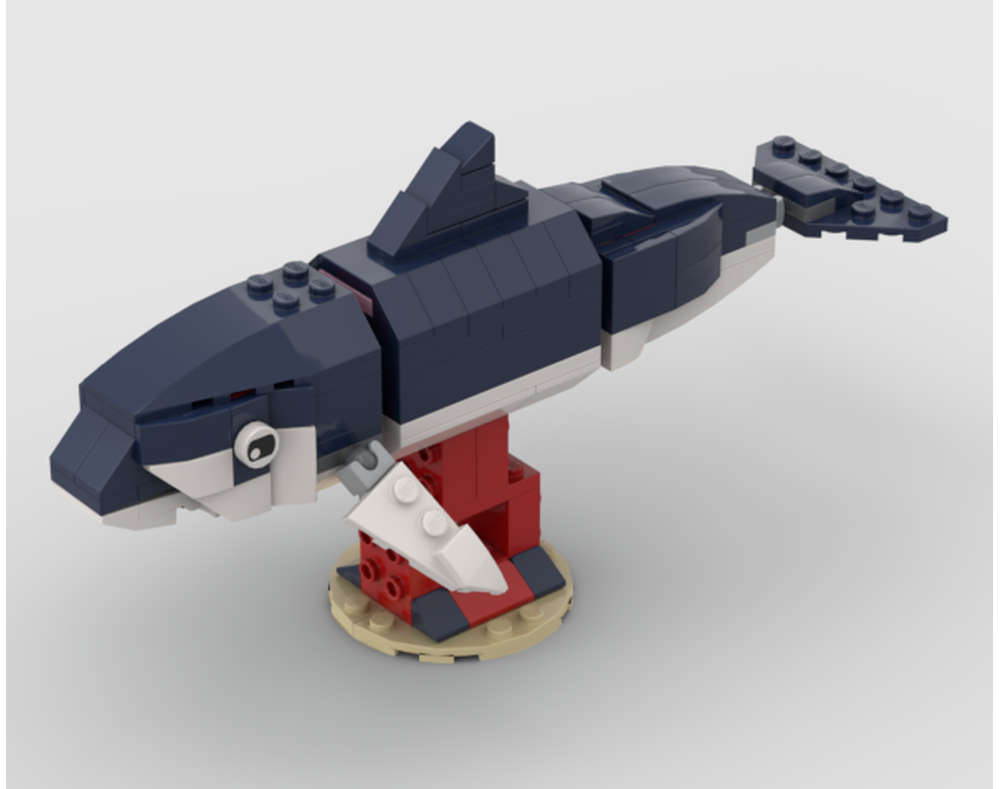 LEGO MOC-254475 Dusky dolphin by IdeasBricks | Rebrickable - Build with ...