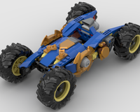 Ninjago Jay's Lightning Cruiser - 71856 Alternative Build