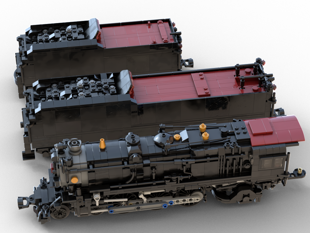 LEGO MOC-254489 1:48 Pennsylvania Railroad K4 with 130P75 and
