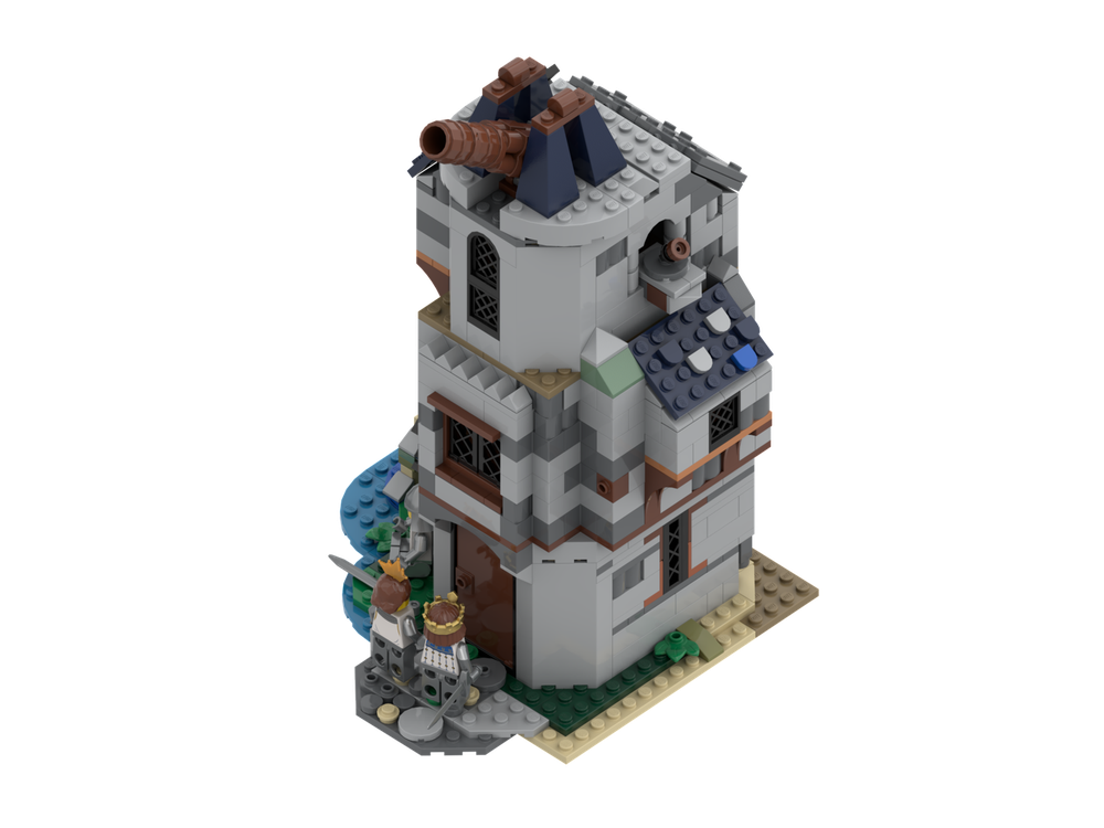 LEGO MOC-254494 31168 - Mage Tower by Tavernello | Rebrickable - Build ...