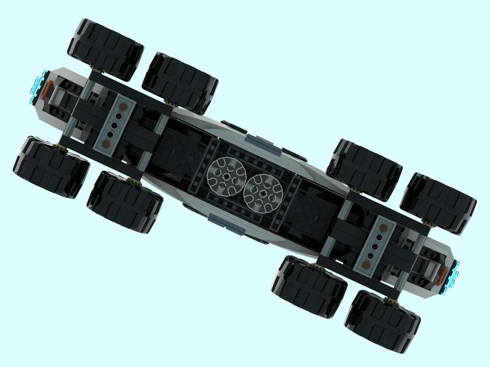 LEGO MOC-254568 City Space Cargo Rover by zz0025 | Rebrickable - Build ...