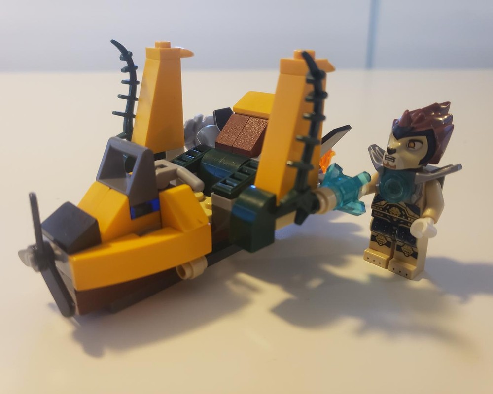 LEGO MOC-254632 Croc Tank & Lion Plane - Alt Build of Brickmaster: The ...