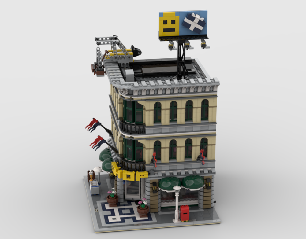 LEGO MOC-254682 Modular Makeover - Grand Emporium by Vandor214