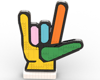 American Sign Language "I Love You" Handshape