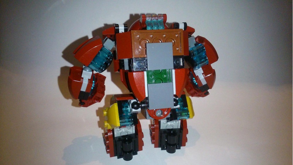 LEGO MOC Hulkbuster (Small Buster) by corec | Rebrickable - Build with LEGO