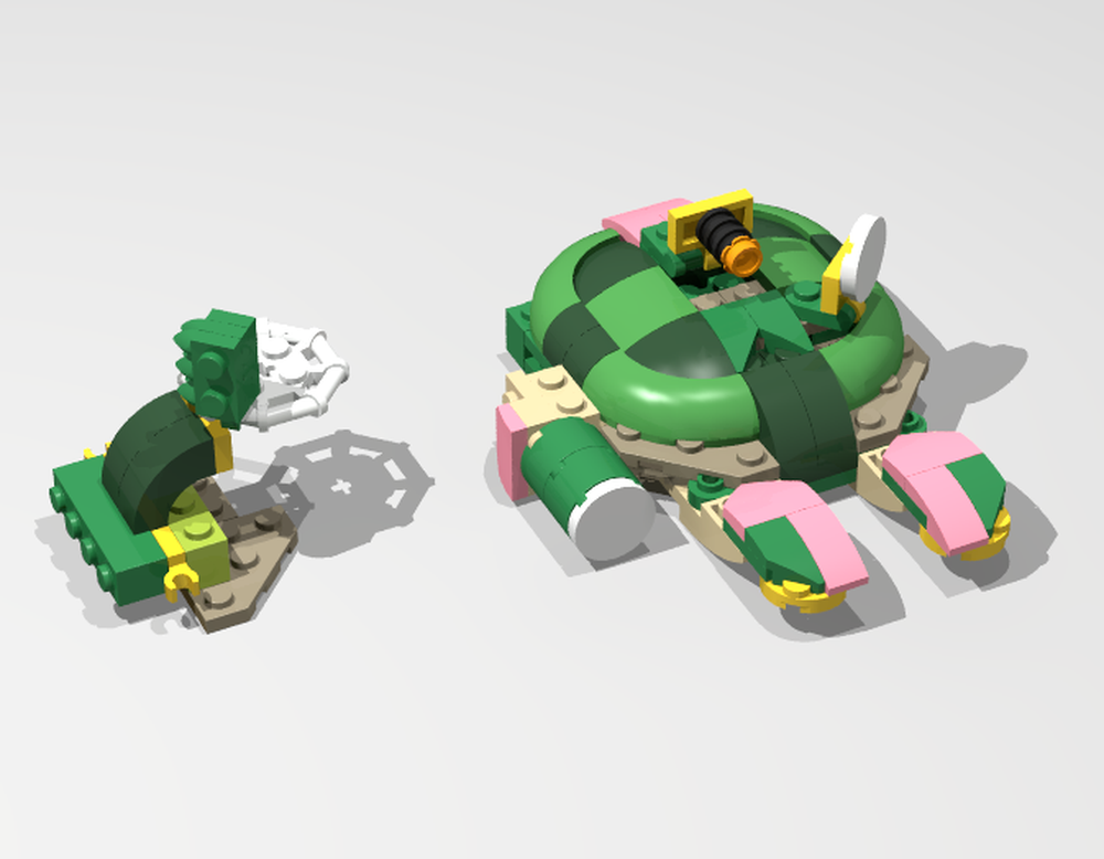 LEGO MOC-254850 31377 Turtle Falcon by CookieEats1239 | Rebrickable ...