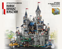 LEGO MOC-254878 Medieval Horse Knight Bastion by The_Astral_J