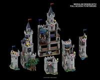 LEGO MOC-254878 Medieval Horse Knight Bastion by The_Astral_J