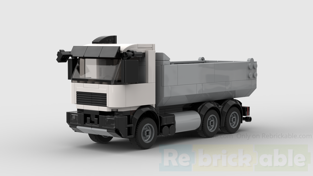 LEGO MOC-254894 6x4 tipper truck by phigeon | Rebrickable - Build with LEGO