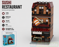 Sushi Restaurant Modular (Restaurants of the World: Japan 40906)