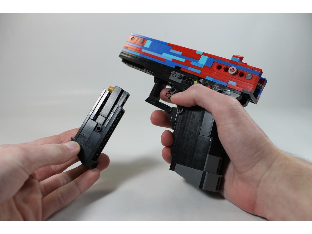 LEGO MOC-254963 Crazy blow-back rubber-band gun by CrazyBricks by Crazy ...