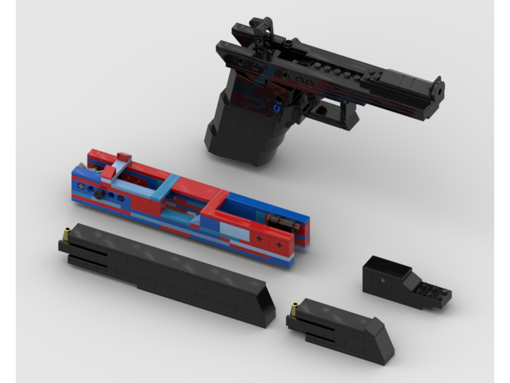 LEGO MOC-254963 Crazy blow-back rubber-band gun by CrazyBricks by Crazy ...