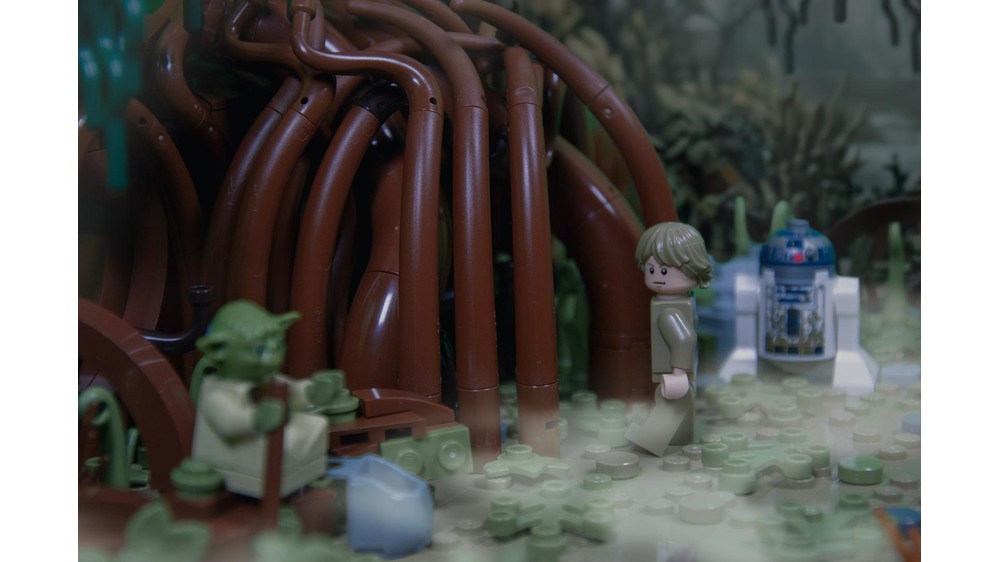 LEGO MOC-254991 Dagobah Dark Side Cave Diorama by sw_lab | Rebrickable ...