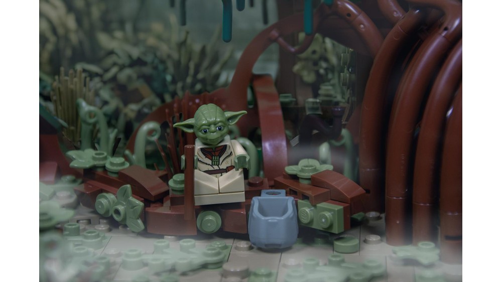 LEGO MOC-254991 Dagobah Dark Side Cave Diorama by sw_lab | Rebrickable ...