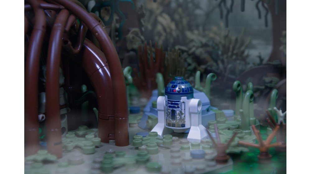 LEGO MOC-254991 Dagobah Dark Side Cave Diorama by sw_lab | Rebrickable ...
