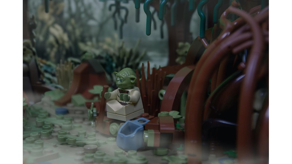 LEGO MOC-254991 Dagobah Dark Side Cave Diorama by sw_lab | Rebrickable ...