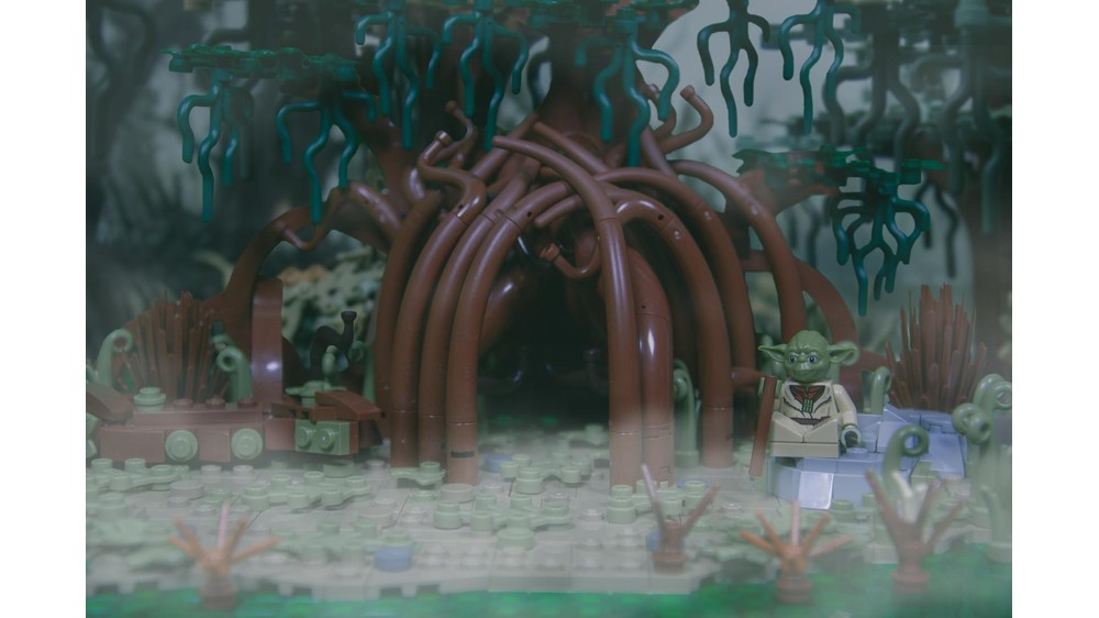 LEGO MOC-254991 Dagobah Dark Side Cave Diorama by sw_lab | Rebrickable ...