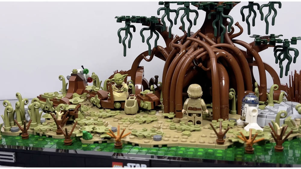 LEGO MOC-254991 Dagobah Dark Side Cave Diorama by sw_lab | Rebrickable ...