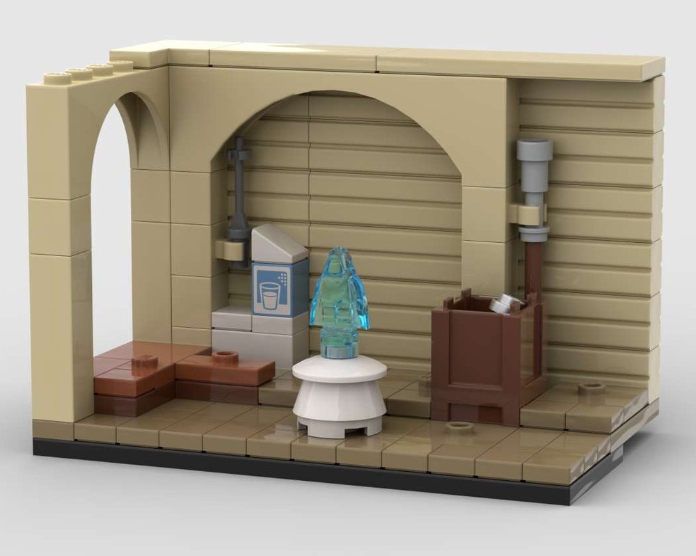 LEGO MOC-255021 SW Logo Minifig Module-8: Obi-Wans Hut by SB-22 Designs ...