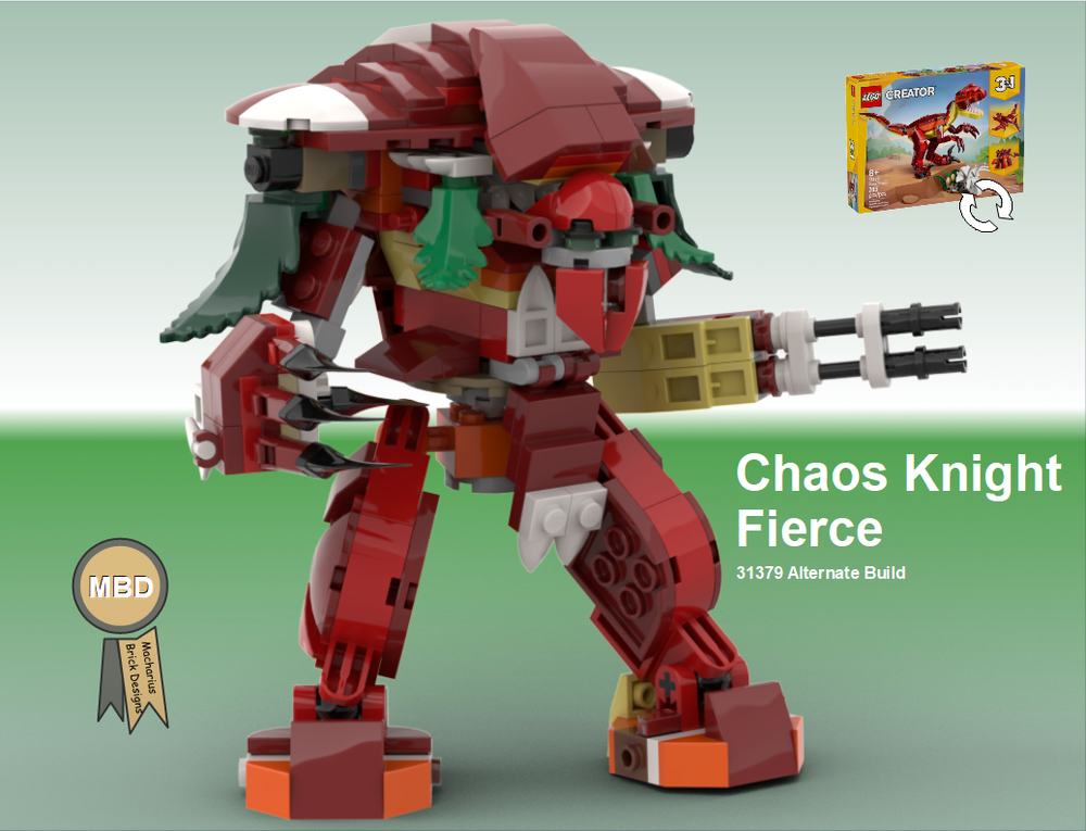 LEGO MOC-255027 Chaos Knight Fierce, 31379 Alternate Build by
