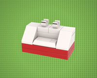75423 X Wing Cockpit Filler