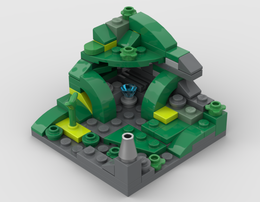 LEGO MOC-255236 ancient cave by tymonos12 | Rebrickable - Build with LEGO