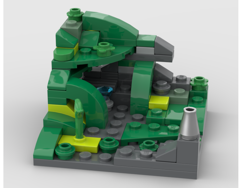 LEGO MOC-255236 ancient cave by tymonos12 | Rebrickable - Build with LEGO