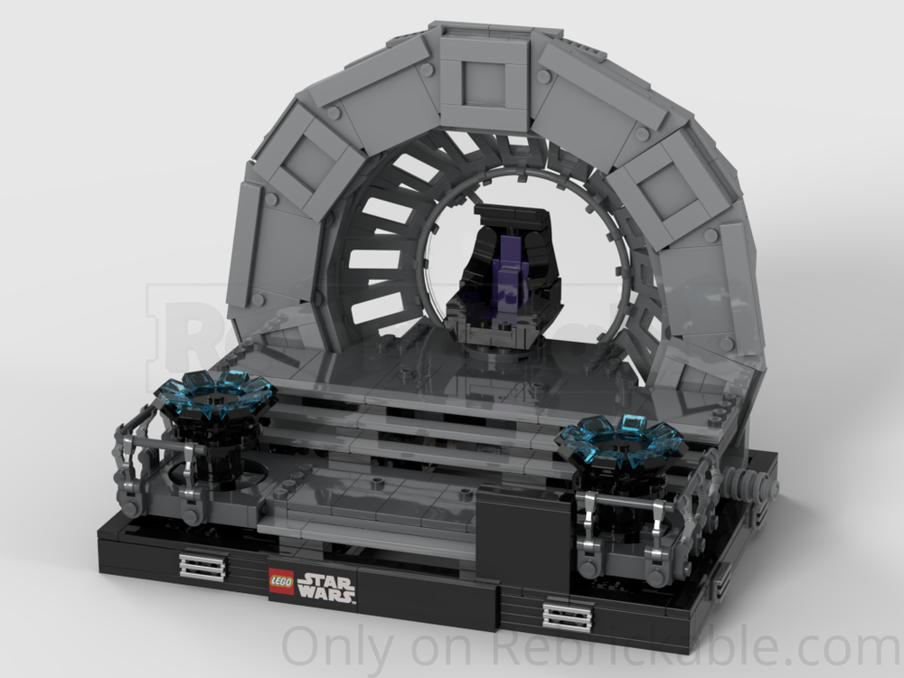 LEGO MOC-255271 75352 Emperor's Throne Room - animated by aachthor