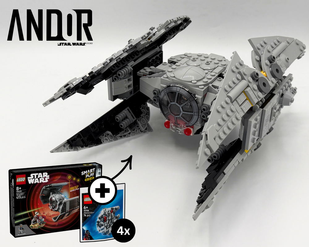 LEGO MOC-255272 Smart Tie Avenger (75421 & 4x 30708 Alternate
