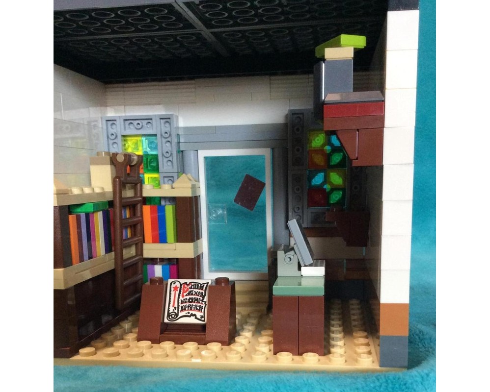 LEGO MOC-255307 Small LEGO City Library by DuploDadandTwoMinifigs ...