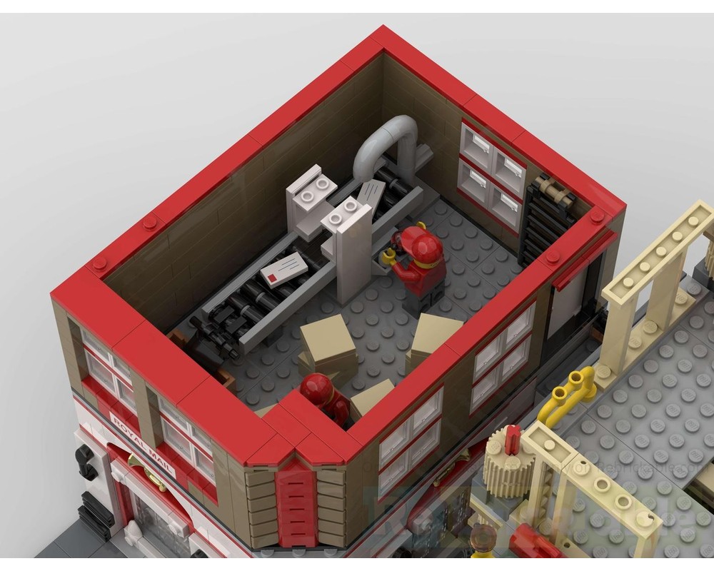 LEGO MOC-255310 Post Office & Construction Site Modular by ...
