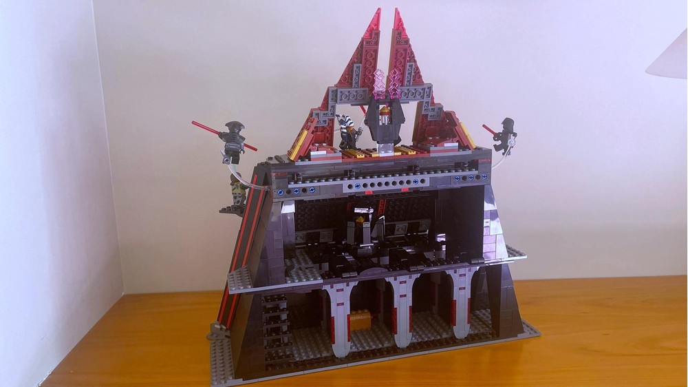 LEGO MOC-255399 Malachor Sith Temple by BrickYoda5555 | Rebrickable ...