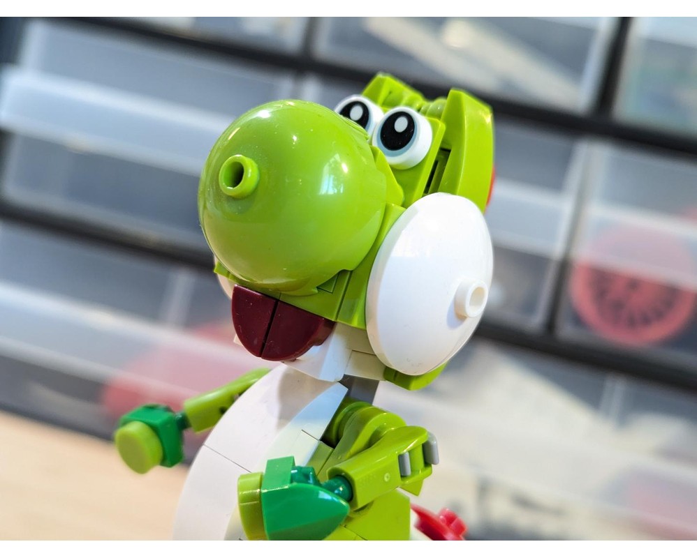 LEGO MOC-255407 Yoshi figure by TheMarioBrick | Rebrickable