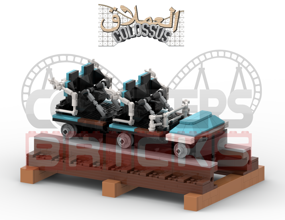 LEGO MOC-255435 COLOSSUS - Six Flags Qiddiya by Coasters.bricks ...