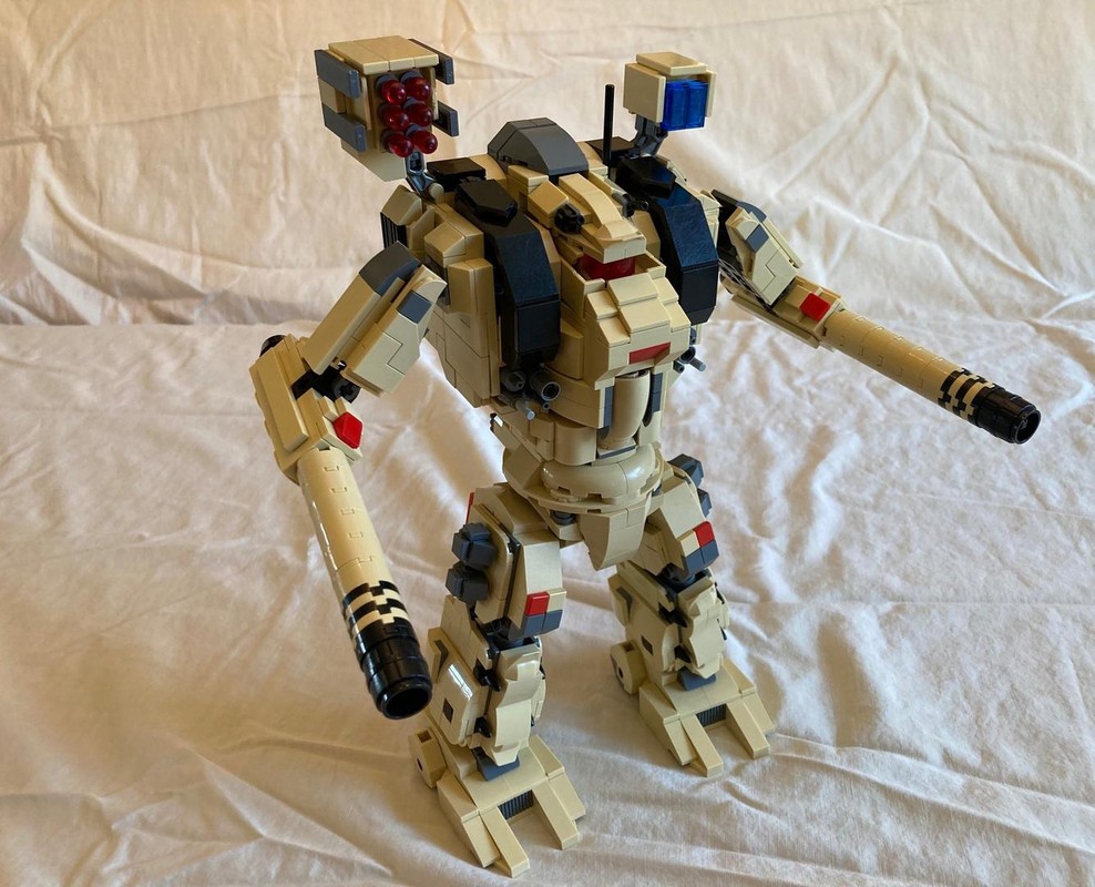 LEGO MOC-255451 Excaliber MK VI Robotech Destroid Mecha by Brickbat ...