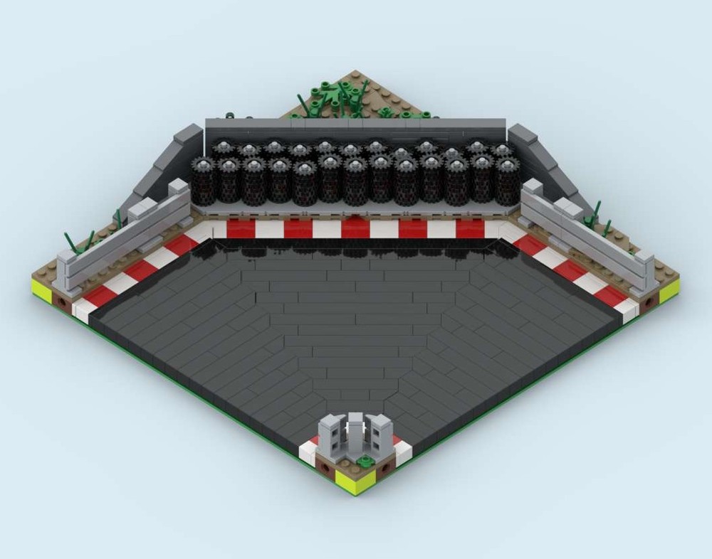 LEGO MOC-255455 MILS Racetrack Curve V1 by Bricktopolis | Rebrickable ...