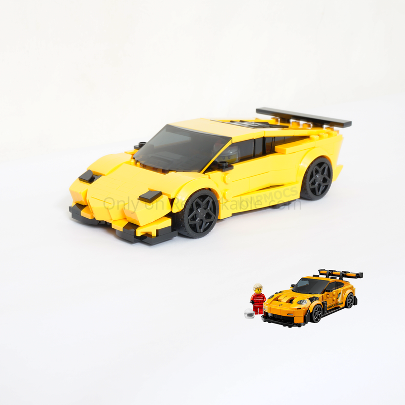 LEGO MOC-255463 77239 Aventador SVJ by KMPMOCS | Rebrickable