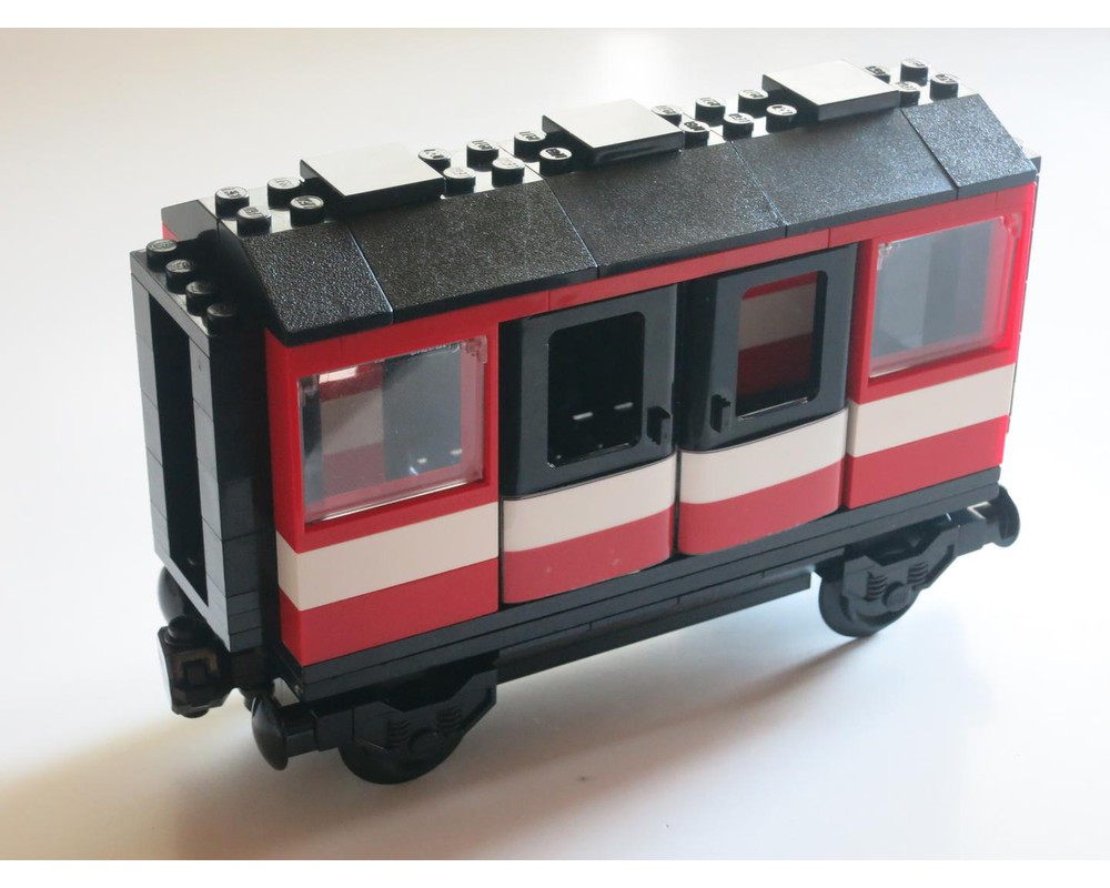 LEGO MOC-25550 7745 Cargo Wagon (Town > City > Trains 2019 ...