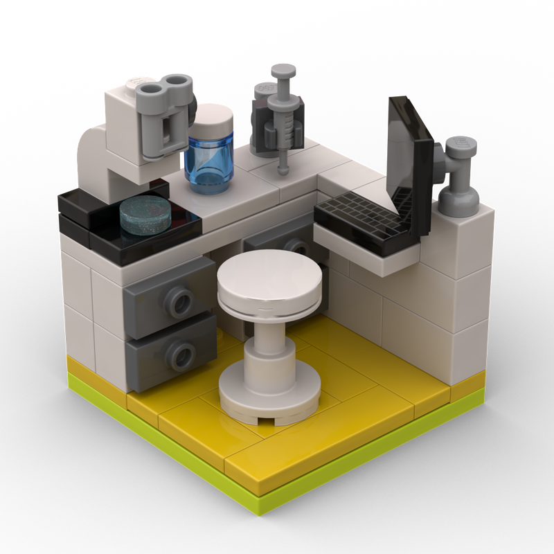 LEGO MOC-255518 Mini Lab - Lab Story 2026 by brick.chain | Rebrickable ...