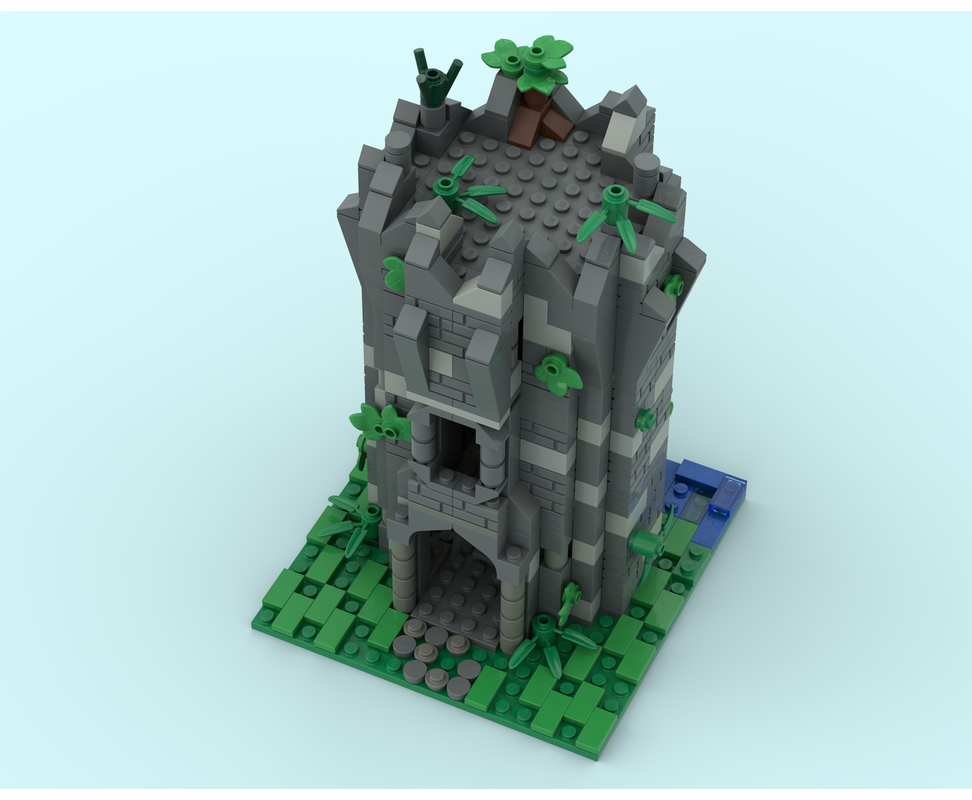 LEGO MOC-255567 Old Mage Tower Ruin by YellowDonut | Rebrickable ...