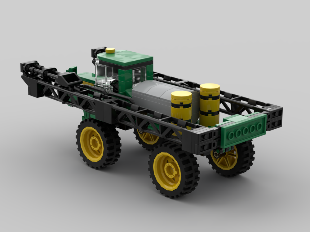 LEGO MOC-255648 John Deere Sprayer by JIDBrickCreations | Rebrickable ...