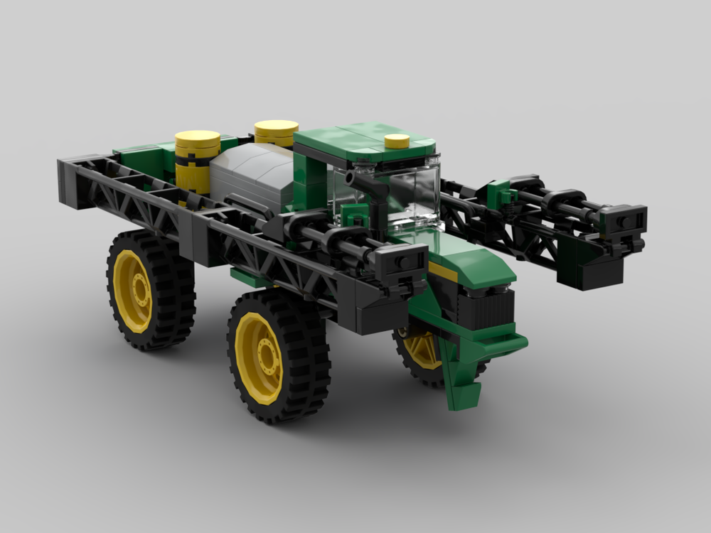 LEGO MOC-255648 John Deere Sprayer by JIDBrickCreations | Rebrickable ...