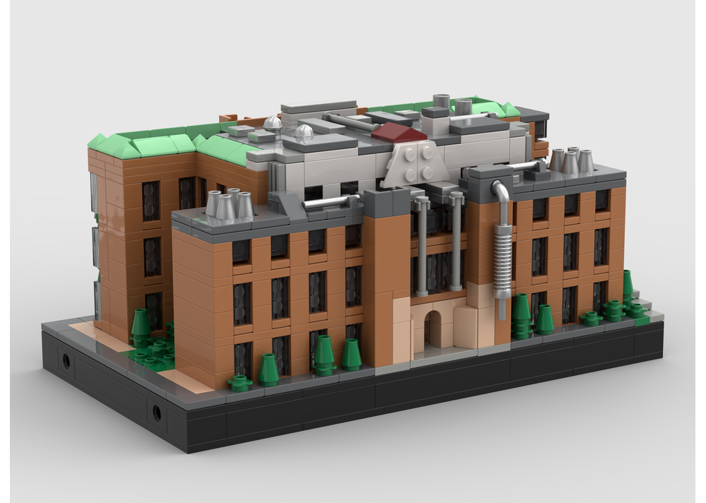 LEGO MOC-255683 Miniature Icons - Bagley Hall by ritalichard ...
