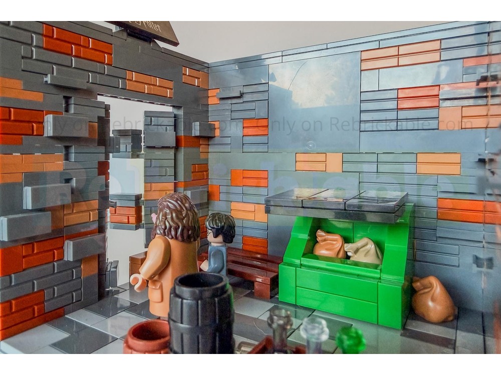 LEGO MOC-255694 The Leaky Cauldron Brick Wall Addition by ...