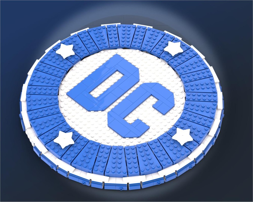 LEGO MOC-255717 DC Logo & Display - 1976 & 2024 by the_bricked_cave ...