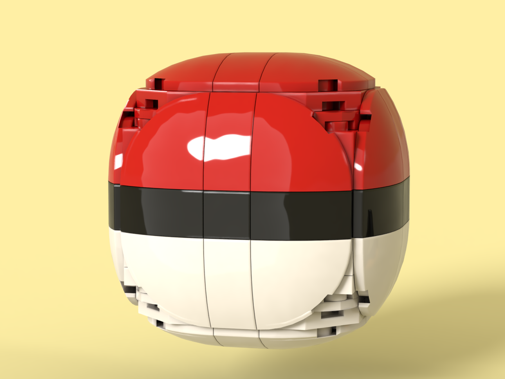 LEGO MOC-255731 Pokeball by Sire_Mew | Rebrickable - Build with LEGO