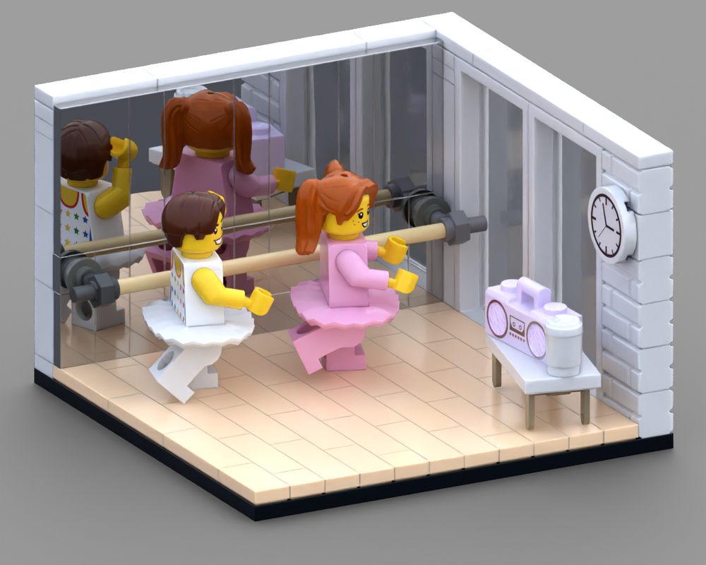 LEGO MOC-255745 Ballet Studio by BrickHappens | Rebrickable - Build ...